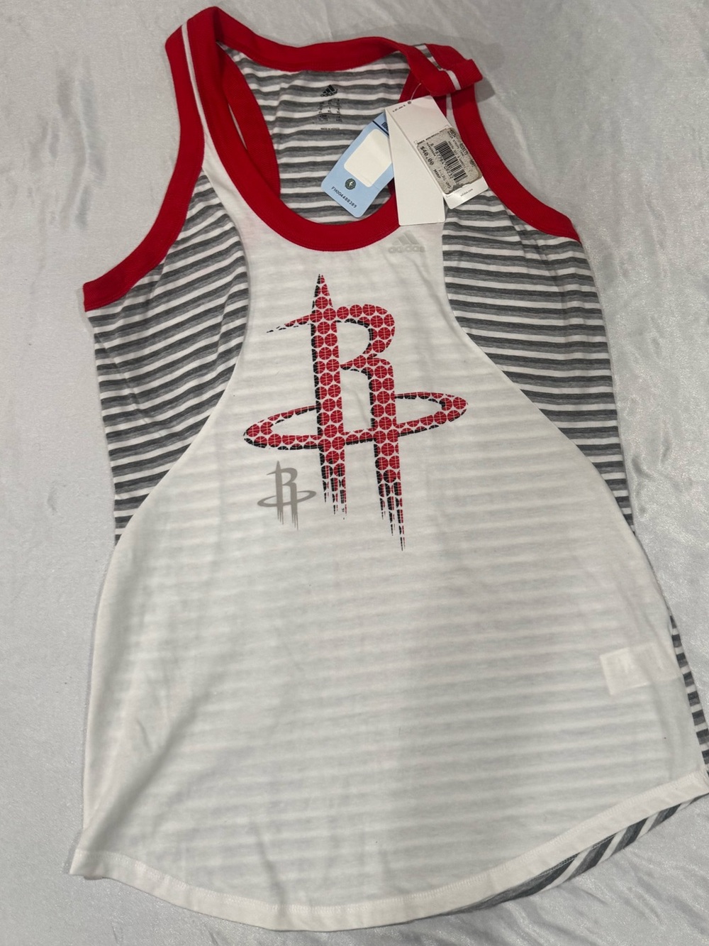 Adidas Houston Rockets NBA4Her Racerback Tank Top NWT XL